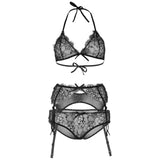 LEG AVENUE - SHINNY DREITEILIGES SET M - Vanelion Paradise