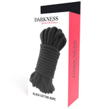 Japanisches Bondage-Seil 20 m Schwarz aus Baumwolle – Darkness - Vanelion Paradise