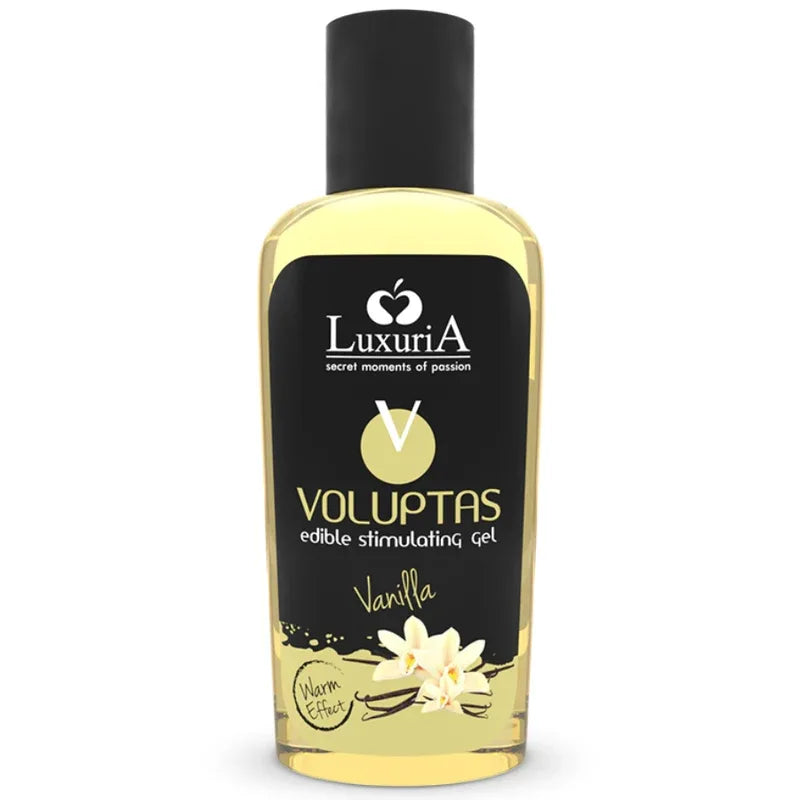 INTIMATELINE LUXURIA - VOLUPTAS ESSBARES MASSAGEGEL MIT WÄRMEEFFEKT - VANILLE 100 ML - Vanelion Paradise