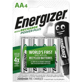 ENERGIZER - WIEDERAUFLADBARE BATTERIEN AA4 BLISTER 4 - Vanelion Paradise