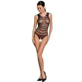 PASSION - WOMAN BS086 SCHWARZER BODYSTOCKING, EINE GRÖSSE - Vanelion Paradise