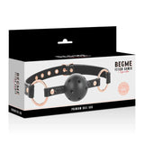 BEGME - BLACK EDITION BALLKNEBEL VEGANES LEDER - Vanelion Paradise