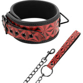BEGME - RED EDITION PREMIUM VEGANES LEDERHALSBAND MIT NEOPRENFUTTER - Vanelion Paradise