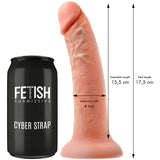 FETISH SUBMISSIVE CYBER STRAP - GURT MIT DILDO- UND BULLET-FERNBEDIENUNGS-UHRENTECHNOLOGIE - Vanelion Paradise