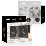 COQUETTE CHIC DESIRE - FANTASY-HANDSCHELLEN AUS VEGANEM LEDER MIT NEOPREN-FUTTER - Vanelion Paradise