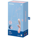 SATISFYER - HOT LOVER VIBRATOR ROSE & BEIGE - Vanelion Paradise