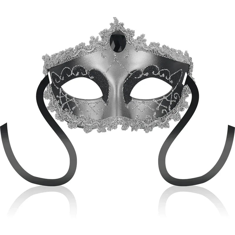 OHMAMA - MASKEN SCHWARZE DIAMONDGRAU MASKE - Vanelion Paradise