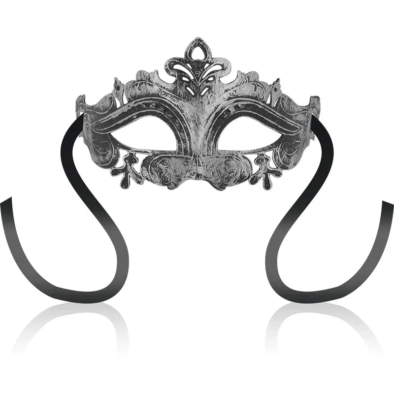 OHMAMA - MASKEN VENEZIANISCHER STIL MASKE SILBER - Vanelion Paradise