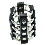 OHMAMA FETISH - PENISKFIG MIT METALLRINGEN UND LEDERRIEMEN - Vanelion Paradise