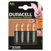 DURACELL - WIEDERAUFLADBARE BATTERIE HR6 AA 1300 mAh 4 EINHEIT - Vanelion Paradise