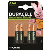 DURACELL - WIEDERAUFLADBARE BATTERIE HR03 AAA 900 mAh 4 EINHEIT - Vanelion Paradise
