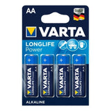 VARTA - LONGLIFE POWER ALKALIBATTERIE AA LR6 4 EINHEIT - Vanelion Paradise