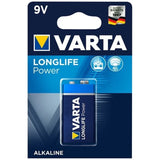 VARTA - LONGLIFE POWER ALKALIBATTERIE 9V LR61 1 EINHEIT - Vanelion Paradise