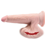 KING COCK - PLUS 3D DILDO SWINGING BALLS 24.5 CM HELLE HAUT - Vanelion Paradise