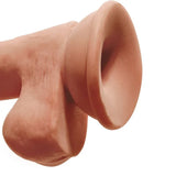 KING COCK - PLUS 3D DILDO MIT EIER 17 CM - Vanelion Paradise