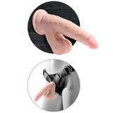 KING COCK - PLUS 3D DILDO SWINGING BALLS 15.2 CM HELLE HAUT - Vanelion Paradise
