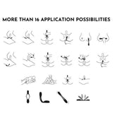 SATISFYER - ELASTIC GAME MULTI VIBRATOR BLAU - Vanelion Paradise