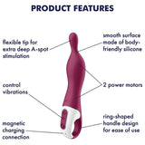 SATISFYER - AMAZING 1 ASPOT VIBRATOR BEERE - Vanelion Paradise