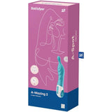 SATISFYER - AMAZING 2 ASPOT VIBRATOR TÜRKIS - Vanelion Paradise