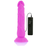 DIVERSIA - FLEXIBLER VIBRIERENDER DILDO LILA 21 CM -O- 4.9 CM - Vanelion Paradise