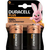 DURACELL - PLUS POWER 100 ALKALINE BATTERIE D LR20 2 EINHEITEN - Vanelion Paradise