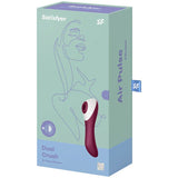 SATISFYER - DUAL CRUSH AIR PULSE VIBRATOR - Vanelion Paradise