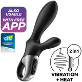 SATISFYER - HEAT CLIMAX+ ANAL VIBRATOR APP SCHWARZ - Vanelion Paradise