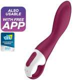 SATISFYER - BEHEIZTER THRILL GSPOT VIBRATOR - Vanelion Paradise