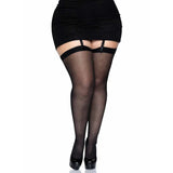 LEG AVENUE - TIGHTS MIT RÜCKENNAHT GROSSE GRÖSSE - Vanelion Paradise