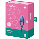 SATISFYER - DUELIST RINGVIBRATOR BLAU - Vanelion Paradise
