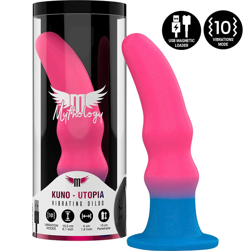 MYTHOLOGY - KUNO UTOPIA DILDO M - VIBRATOR KOMPATIBEL MIT WATCHME WIRELESS TECHNOLOGY - Vanelion Paradise