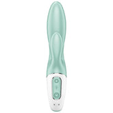 SATISFYER - AIR PUMP BUNNY 5+ AUFBLASBARE KANINCHENVIBRATOR-APP GRÜN - Vanelion Paradise