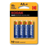 KODAK - MAX ALKALINE BATTERIE AA LR6 BLISTER * 4 - Vanelion Paradise
