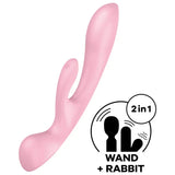 SATISFYER - TRIPLE OH HYBRID VIBRATION - Vanelion Paradise
