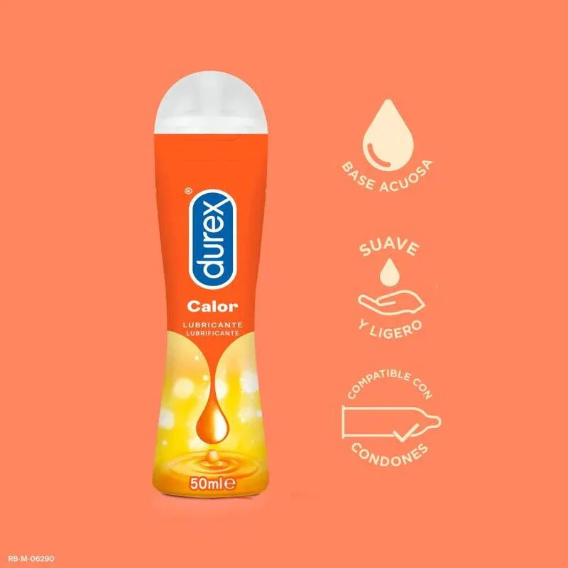 Durex Play Wärmeeffekt Gleitgel 50 ml – Sinnlicher Genuss für heiße Nächte - Vanelion Paradise