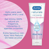 DUREX - NATURALS EXTRA SENSITIVES SCHMIERMITTEL 100 ML - Vanelion Paradise
