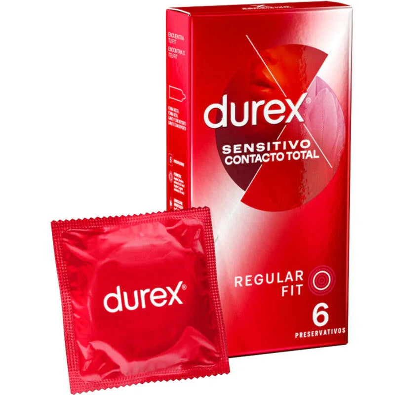 DUREX - EMPFINDLICHER KONTAKT INSGESAMT 6 EINHEITEN - Vanelion Paradise