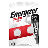 ENERGIZER - BATTERIE LITHIUM TASTE CR2032 3V 2 EINHEIT - Vanelion Paradise
