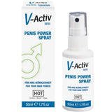 HEISS - V-ACTIV PENIS POWER SPRAY MÄNNER 50ML - Vanelion Paradise