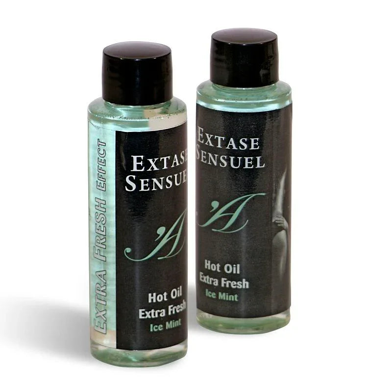 EKSTASE SENSUAL - MASSAGEÖL MIT EXTRA FRISCHEM EIS EFFEKT 100 ML - Vanelion Paradise