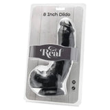GET REAL - DILDO 20,5 CM MIT KUGELN SCHWARZ - Vanelion Paradise