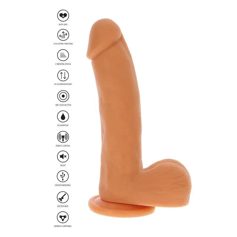 GET REAL - MAGNETISCHER PULSE VERTRAUENDE DILDO-HAUT - Vanelion Paradise