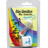 TALOKA - WÜRFEL MIT POSITIONEN + SANDUHR OHNE GRENZEN - Vanelion Paradise