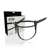 FETISH SUBMISSIVE HARNESS - SCHWARZES SILIKON 15 CM - Vanelion Paradise