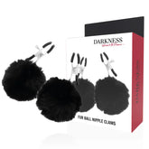 DARKNESS - NIPPELKLAMMERN MIT POM POMS 1 - Vanelion Paradise