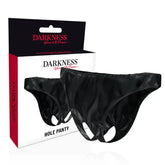DARKNESS - UNISEX-HÖSCHEN MIT ÖFFNUNG, EINHEITSGRÖSSE - Vanelion Paradise