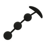 BLACK&SILVER - HARRY ANAL-ROSENKRANZ 3 SILIKONKUGELN 14 CM - Vanelion Paradise