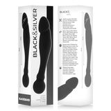 BLACK&SILVER - KARL G-PUNKT-STIMULIERENDER DILDO 18 CM - Vanelion Paradise