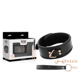 BEGME - BLACK EDITION PREMIUM VEGANER LEDERHALSBAND - Vanelion Paradise