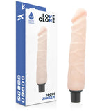LOVECLONE - JANSEN SELBSTSCHMIERENDER VIBRATOR 26 CM -O- 4.2 CM - Vanelion Paradise